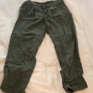 Old Navy green joggers